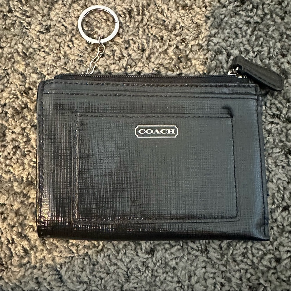 Coach card for wallet.